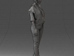 man in pose 0210 3d print ready 3D 프린트 모델