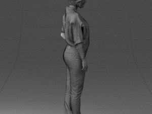 man in pose 0210 3d print ready 3D 프린트 모델