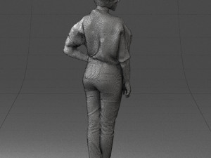 man in pose 0210 3d print ready 3D 프린트 모델