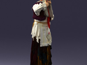 old woman 0176 3d print ready 3D 打印模型