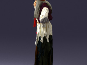 old woman 0176 3d print ready 3D 打印模型