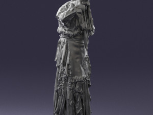 old woman 0176 3d print ready 3D 打印模型