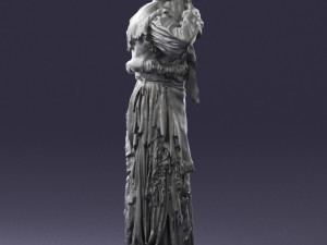 old woman 0176 3d print ready 3D 打印模型