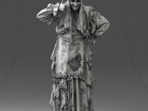 old woman 0176 3d print ready 3D 打印模型