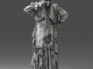 old woman 0176 3d print ready 3D 打印模型