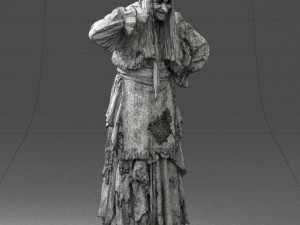 old woman 0176 3d print ready 3D 打印模型