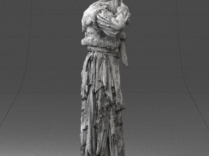 old woman 0176 3d print ready 3D 打印模型