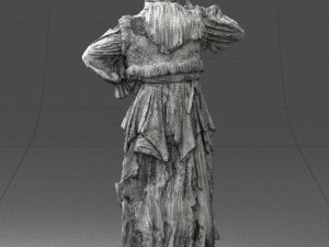 old woman 0176 3d print ready 3D 打印模型