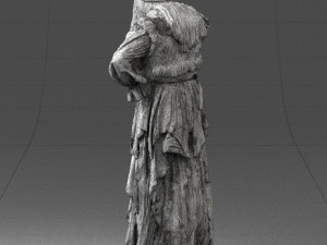 old woman 0176 3d print ready 3D 打印模型