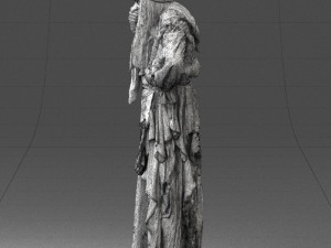 old woman 0176 3d print ready 3D 打印模型