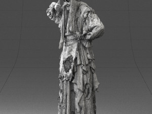 old woman 0176 3d print ready 3D 打印模型