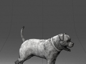 black dog 0160 3d print ready 3D 打印模型