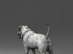 black dog 0160 3d print ready 3D 打印模型