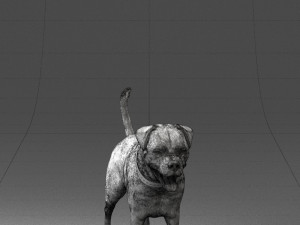 black dog 0160 3d print ready 3D 打印模型