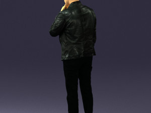 man in pose 0218 Modello 3D
