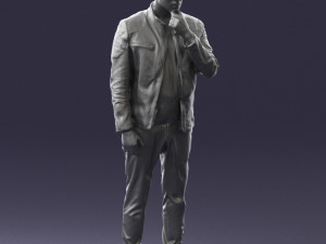 man in pose 0218 Modello 3D
