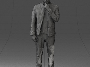 man in pose 0218 Modello 3D