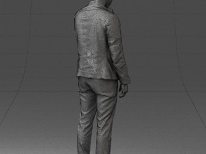 man in pose 0218 Modello 3D