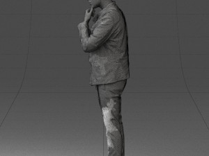 man in pose 0218 Modello 3D