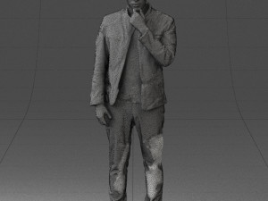 man in pose 0218 Modello 3D