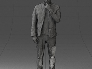 man in pose 0218 Modello 3D
