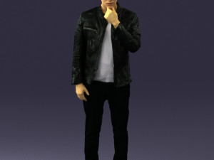 man in pose 0218 3d print ready 3D Baskı Modeli