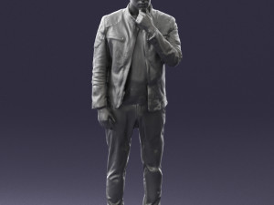 man in pose 0218 3d print ready 3D Baskı Modeli