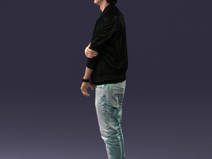man in pose 0226 Modelo 3D