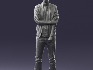 man in pose 0226 Modelo 3D