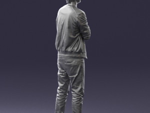 man in pose 0226 Modelo 3D