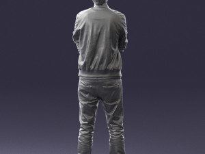 man in pose 0226 Modelo 3D