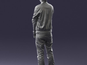 man in pose 0226 Modelo 3D