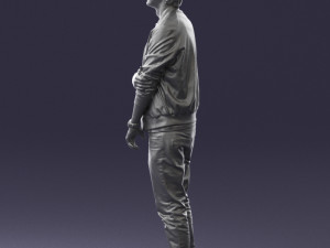 man in pose 0226 Modelo 3D
