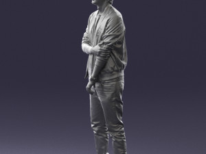 man in pose 0226 Modelo 3D