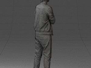 man in pose 0226 Modelo 3D
