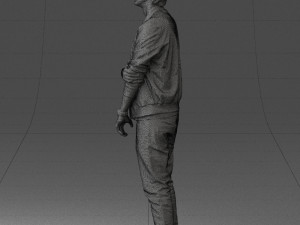 man in pose 0226 Modelo 3D