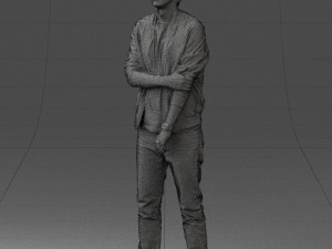 man in pose 0226 Modelo 3D