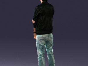 man in pose 0226 3d print ready 3Dプリントモデル