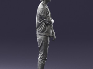 man in pose 0226 3d print ready 3Dプリントモデル