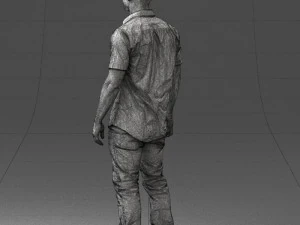 000563 Urban Man with Sunglasses Casual Male Character 3d print ready 3D Print Model