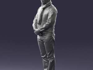 man in pose 0239 3D Модель