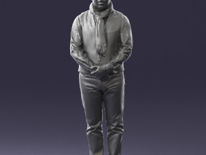 man in pose 0239 3D Модель