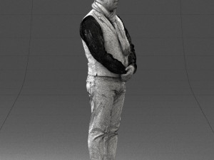 man in pose 0239 3D Модель