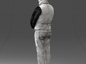 man in pose 0239 3D Модель