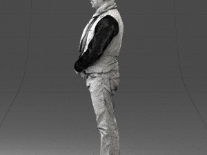 man in pose 0239 3D Модель