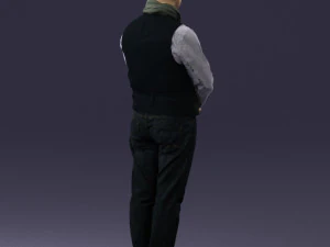 man in pose 0239 3d print ready 3D Print Model