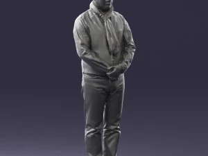 man in pose 0239 3d print ready 3D Print Model
