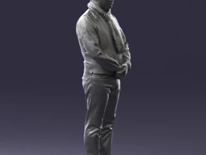 man in pose 0239 3d print ready 3D Print Model
