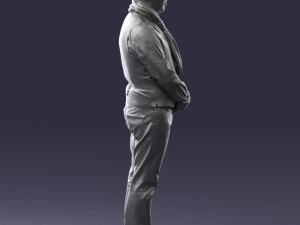 man in pose 0239 3d print ready 3D Print Model