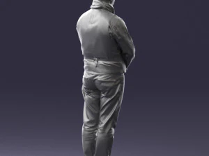 man in pose 0239 3d print ready 3D Print Model